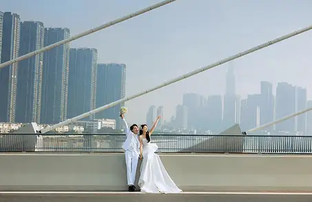 Magnes ślubny jako prezent dla gości weselnych