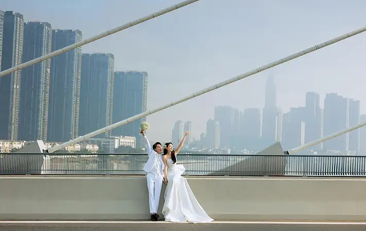 Magnes ślubny jako prezent dla gości weselnych